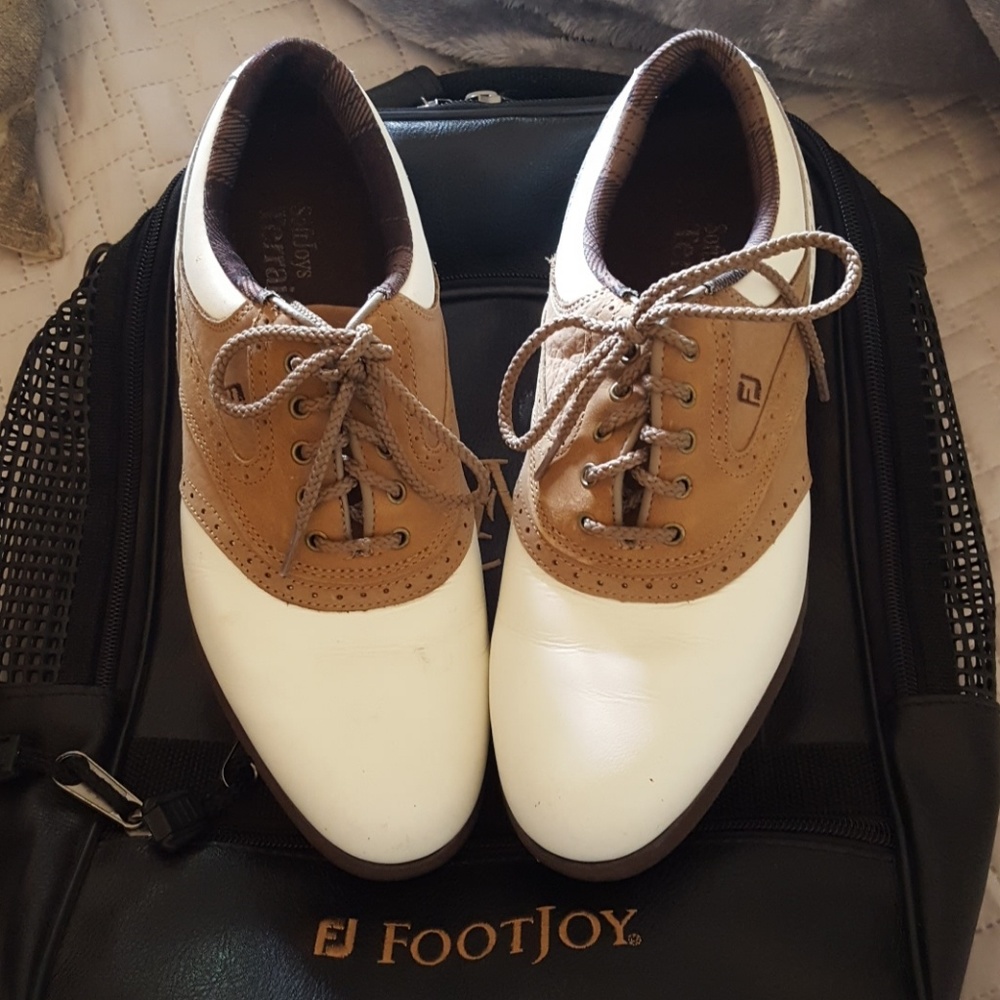 Lady’s Golf Shoes -  Footjoy Softjoy Terrains with carrying bag